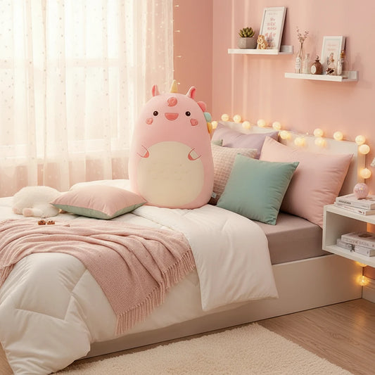 SquishyUnicorn – Peluche Squishmallow Licorne | Compagnon Doux et Décoratif pour Chambre et Cadeau