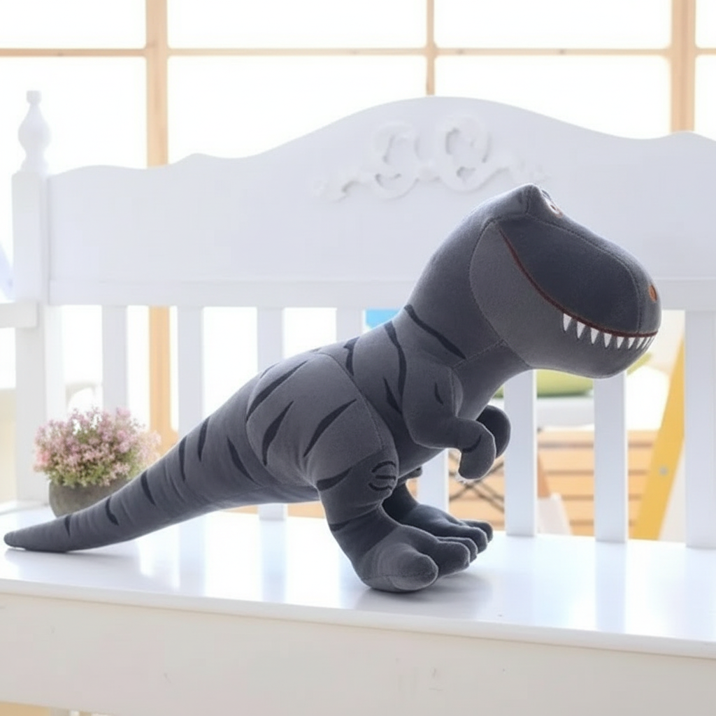 Peluche Tyrannosaure Adorable – Dino’Plush | Doudou Ultra Doux pour Petits et Grands