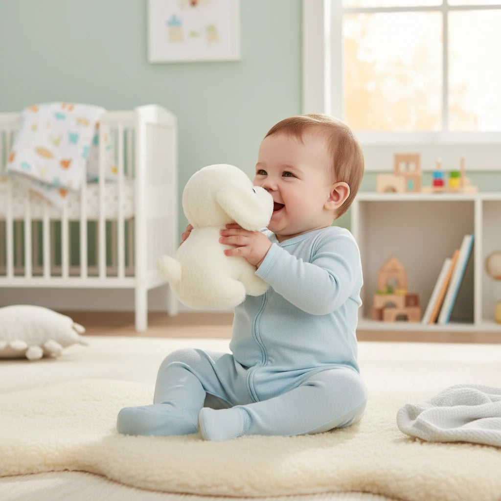 Petite Peluche Chien – MiniPom’ | Doudou Doux et Compagnon Adorable pour Enfants