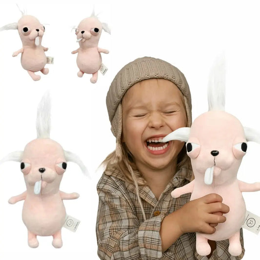 Lapinou’Twist – Peluche Lapin Crétin | Compagnon Fun et Doux pour Enfants et Cadeau Original
