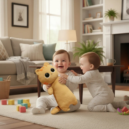 Peluche Chat Géant – Minou Longline | Douceur XXL & Compagnon Confort