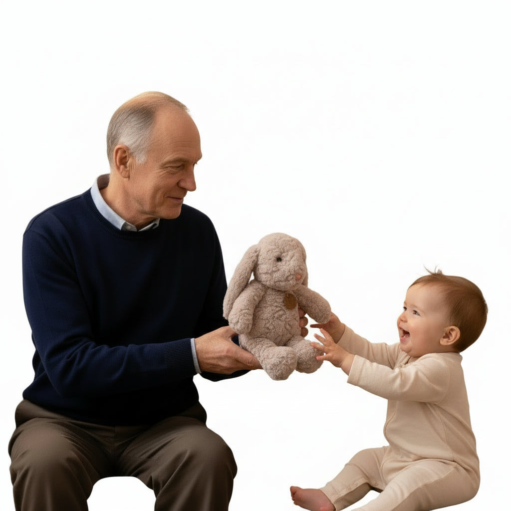 Peluche Lapin Brun Ultra Douce – LapinToutDoux Brun | Cadeau Adorable & Confort Absolu