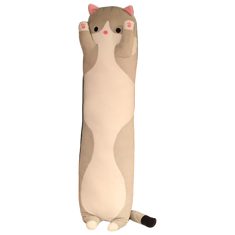 ChatMallow – Peluche Chat Oreiller Géante | Coussin Doux & Confort XXL