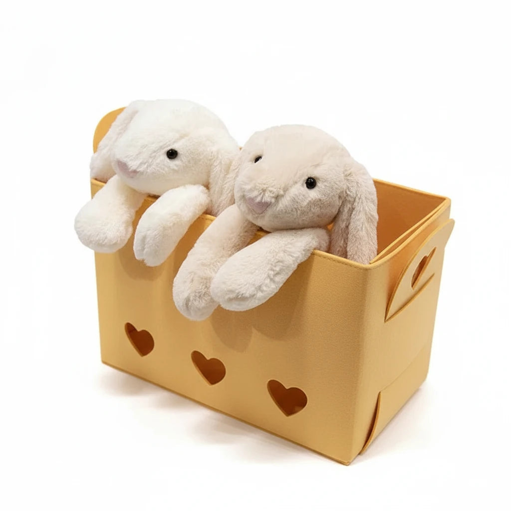 Lapin’Doux – Peluche Lapin Gris Ultra Doux | Compagnon Réconfortant et Adorable pour Enfants