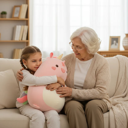 SquishyUnicorn – Peluche Squishmallow Licorne | Compagnon Doux et Décoratif pour Chambre et Cadeau