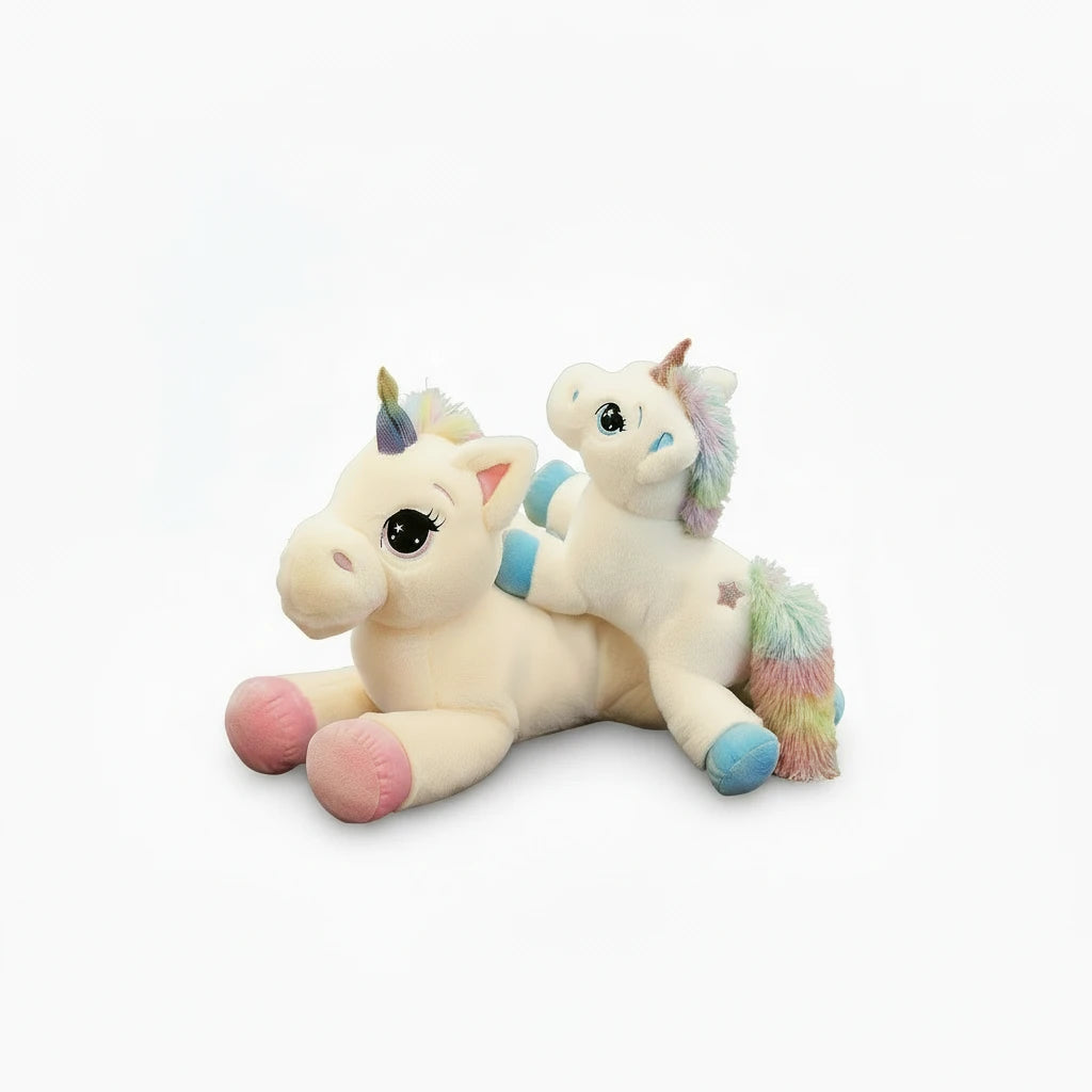 Câlinicorn – Peluche Licorne Arc-en-Ciel Ultra Douce | Compagnon Réconfortant et Adorable pour Cadeau
