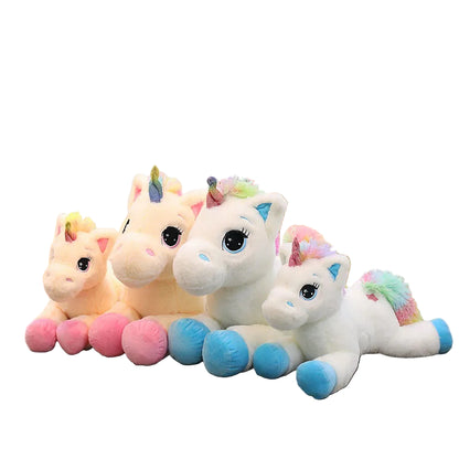 Câlinicorn – Peluche Licorne Arc-en-Ciel Ultra Douce | Compagnon Réconfortant et Adorable pour Cadeau