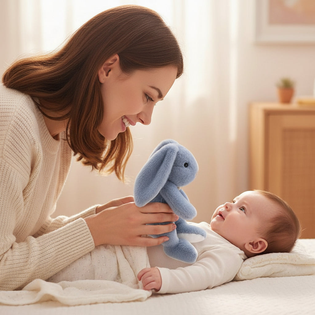 Peluche Lapin – Lapinou Chuchotis  | Compagnon Doux et Charmant pour Enfants