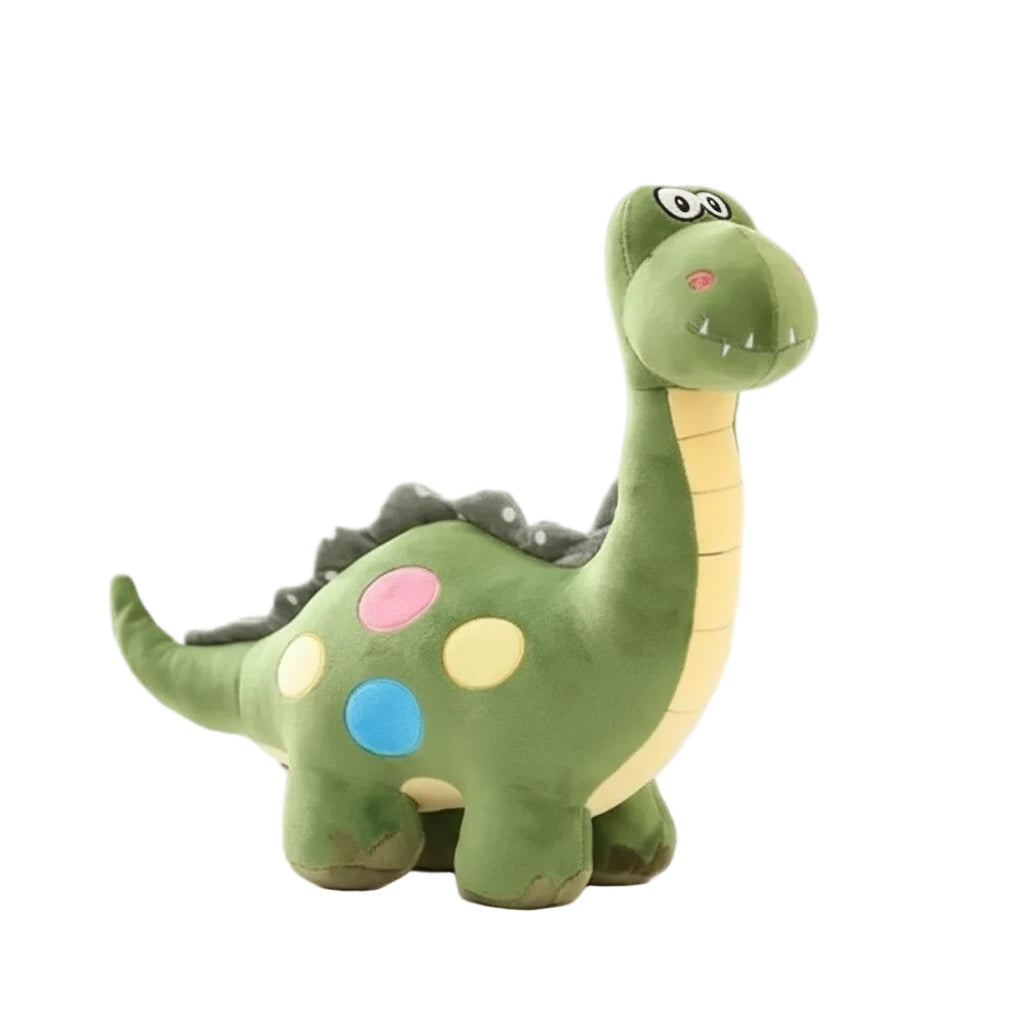 Crêt’Dino – Peluche Dinosaure Cartoon | Compagnon Rigolo Ultra Doux pour Enfants et Cadeau Original