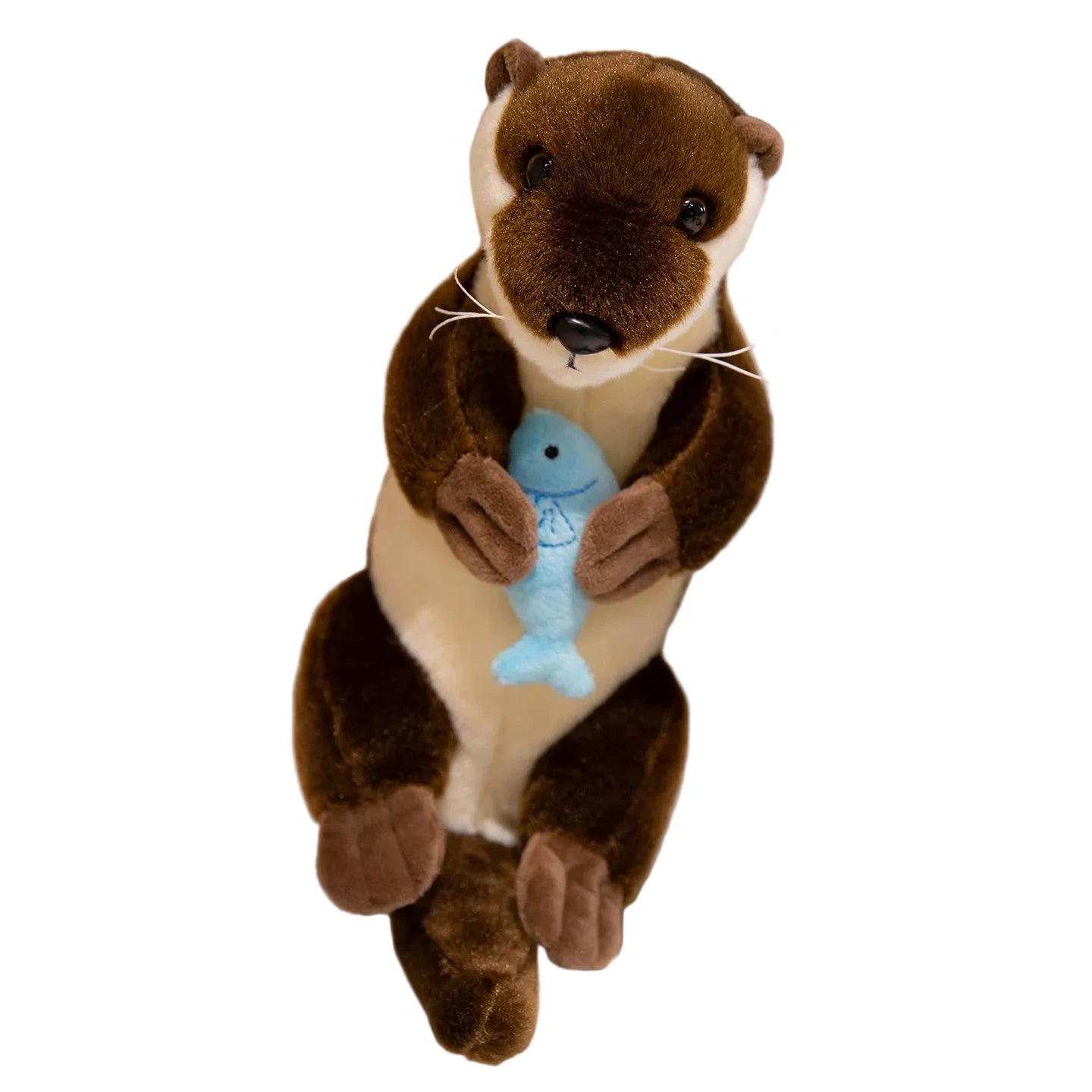 Loutre’Douce – Peluche Loutre Debout et Assise | Peluche Brune Ultra Douce & Cadeau Idéal pour Enfants