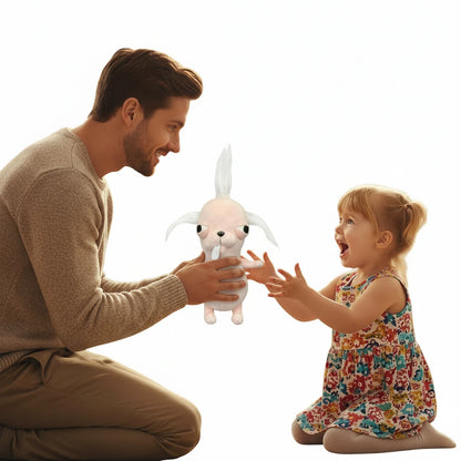 Lapinou’Twist – Peluche Lapin Crétin | Compagnon Fun et Doux pour Enfants et Cadeau Original