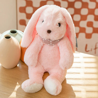 Lapinou Chuchotis – Peluche Lapin à Petit Pull Tricoté | Compagnon Doux et Charmant pour Enfants