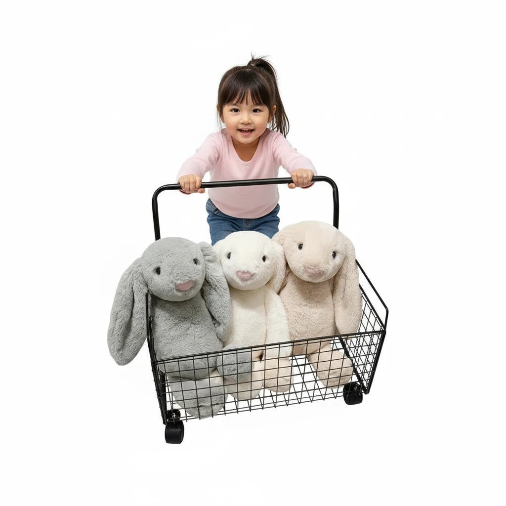 Lapin’Doux – Peluche Lapin Gris Ultra Doux | Compagnon Réconfortant et Adorable pour Enfants