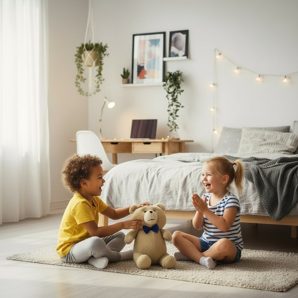 Teddy Bear – Peluche Ours Teddy | Doudou Ultra Doux et Compagnon Confortable pour Tous Âges