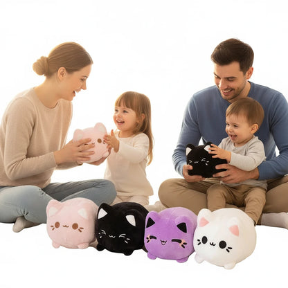 MystiCat – Peluche Oreiller Chat | Coussin Doux & Compagnon Confortable