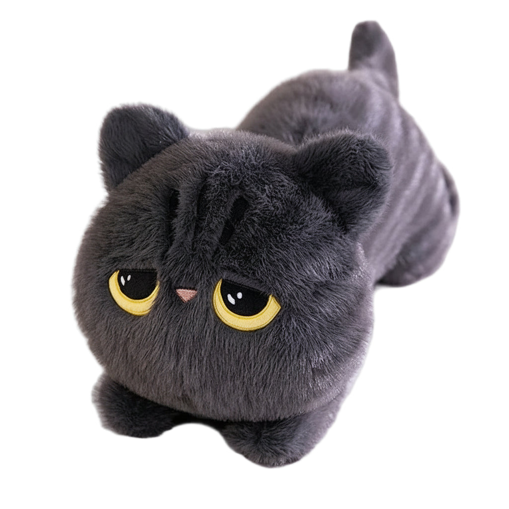 Louna le Chaton Douillet – Peluche Chat Noir Mignon | Idée Cadeau Douceur pour Enfants & Adultes