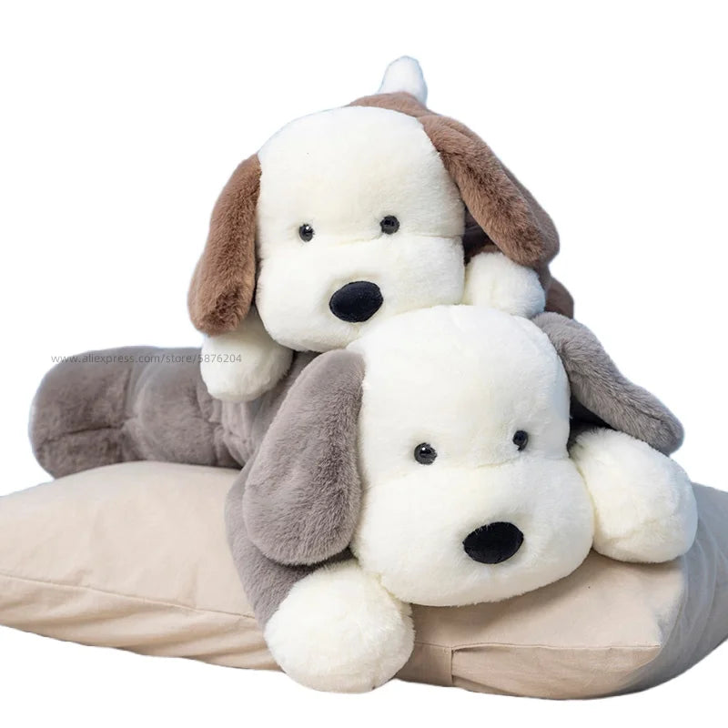 Loulou’Oreille – Peluche Coussin Chien | Compagnon Doux et Confortable pour Enfants et Adultes