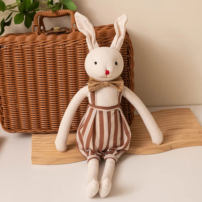 Lapinou’Coco – Peluche Lapin à Robe | Compagnon Doux et Élégant pour Enfants et Cadeau Adorable