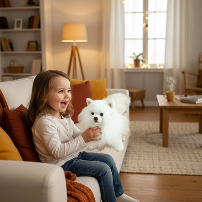 Peluche Chien Ultra Doux – Pom’Câlin | Compagnon Réconfortant et Doudou Adorable