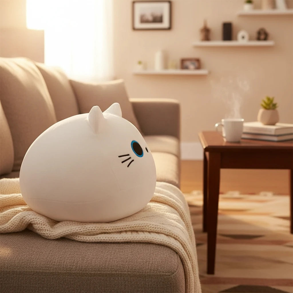 Peluche Chat Pendentif – MimiPaws  | Mini Compagnon Doux à Emporter Partout