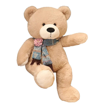 Nounoursin – Peluche Ours XXL avec Rose | Compagnon Doux et Cadeau Romantique