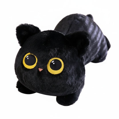 Louna le Chaton Douillet – Peluche Chat Noir Mignon | Idée Cadeau Douceur pour Enfants & Adultes