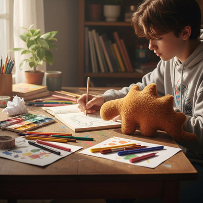 Nuggi’Saurus – Peluche Dinosaure Oreiller | Compagnon Doux et Confortable pour Enfants et Adultes