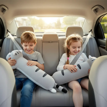 Félix le Longou – Peluche Oreiller Chat Décoratif | Douceur Élégante pour la Maison