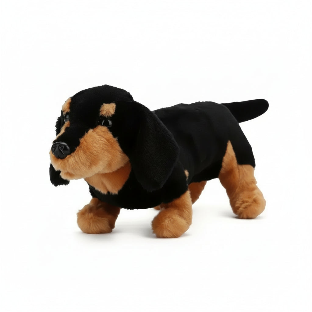 Choco’Toutou – Peluche Chien Réaliste Mignonne et Ultra Douce | Compagnon Adorable pour Enfants