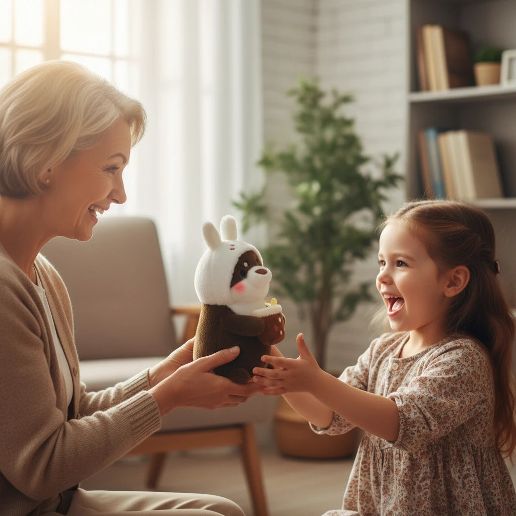 Loutre’Mimi – Peluche Loutre Brune Transformable | Peluche Animale Ultra Douce & Cadeau Original