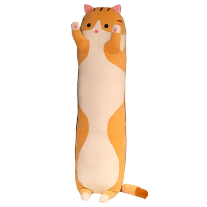 ChatMallow – Peluche Chat Oreiller Géante | Coussin Doux & Confort XXL