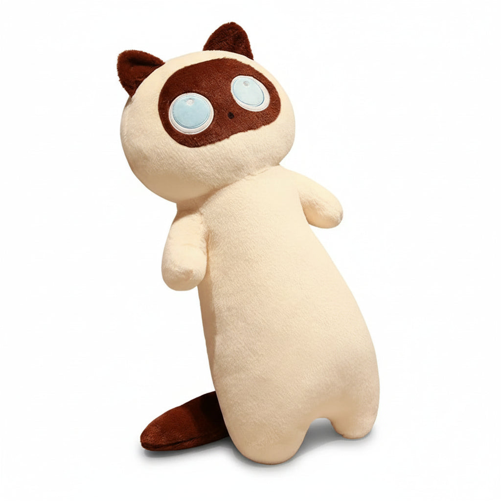 Minou Longline – Peluche Chat Géant | Douceur XXL & Compagnon Confort