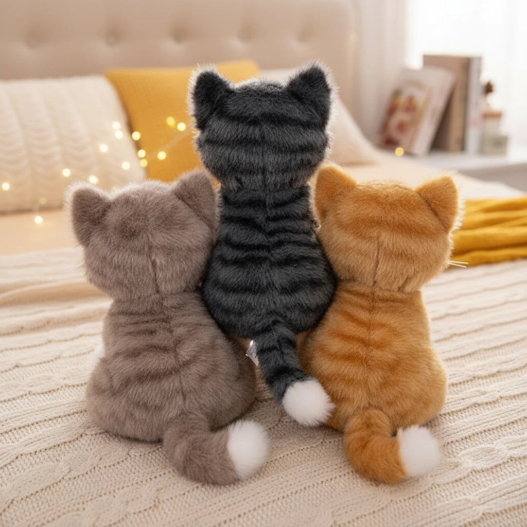 Peluche Chat Ultra Douceur – Chouchou le Chaton  | Compagnon Réconfortant pour Enfants