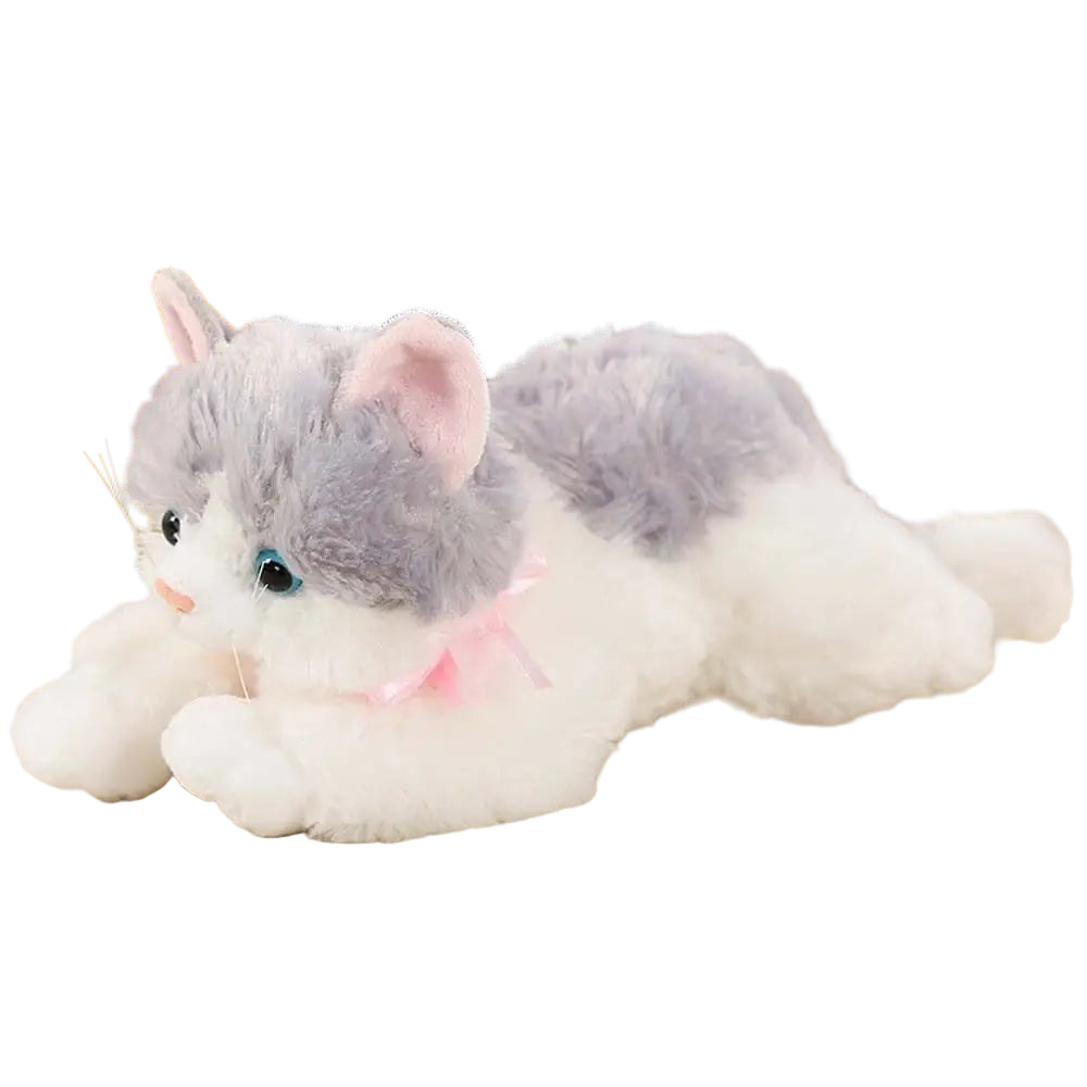 Mika le Chat Douillet – Peluche Chat Réaliste | Compagnon Ultra Doux & Expressif