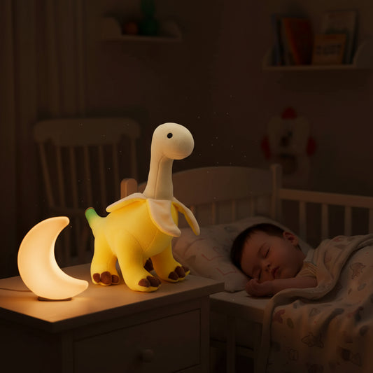 Bana’Saurus – Peluche Dinosaure Rigolote | Compagnon Fun et Ultra Doux pour Cadeau Original