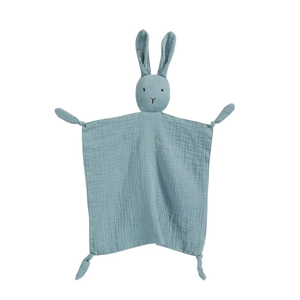 Lapinou DoudouMuslin – Couverture doudou lapin en mousseline coton