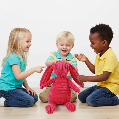 RigoloLapin – Peluche Lapin Sensorielle et Amusante