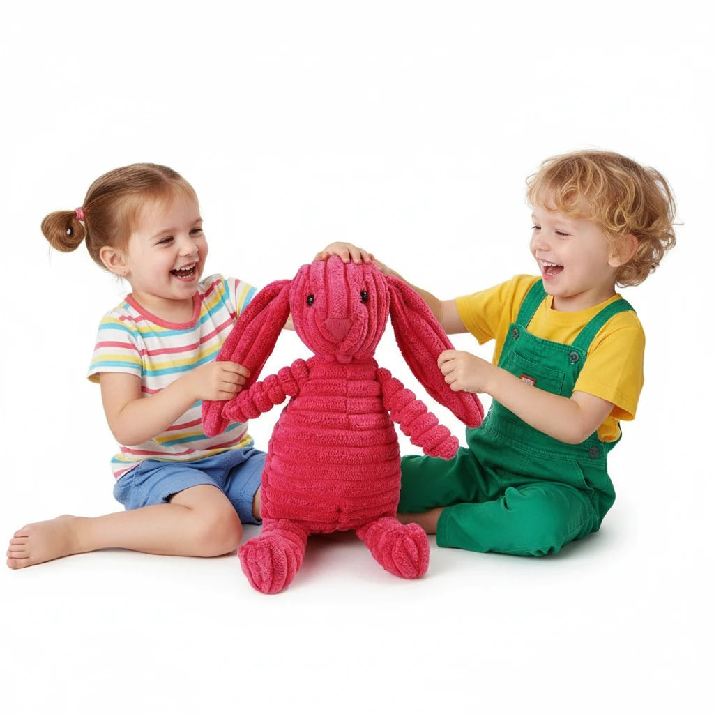 RigoloLapin – Peluche Lapin Sensorielle et Amusante
