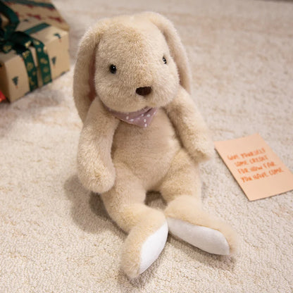 Lapinou Chuchotis – Peluche Lapin à Petit Pull Tricoté | Compagnon Doux et Charmant pour Enfants