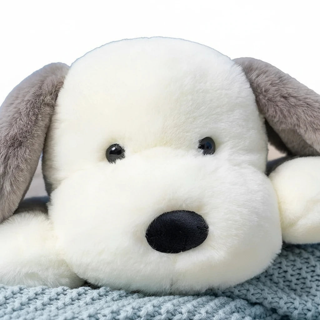 Loulou’Oreille – Peluche Coussin Chien | Compagnon Doux et Confortable pour Enfants et Adultes