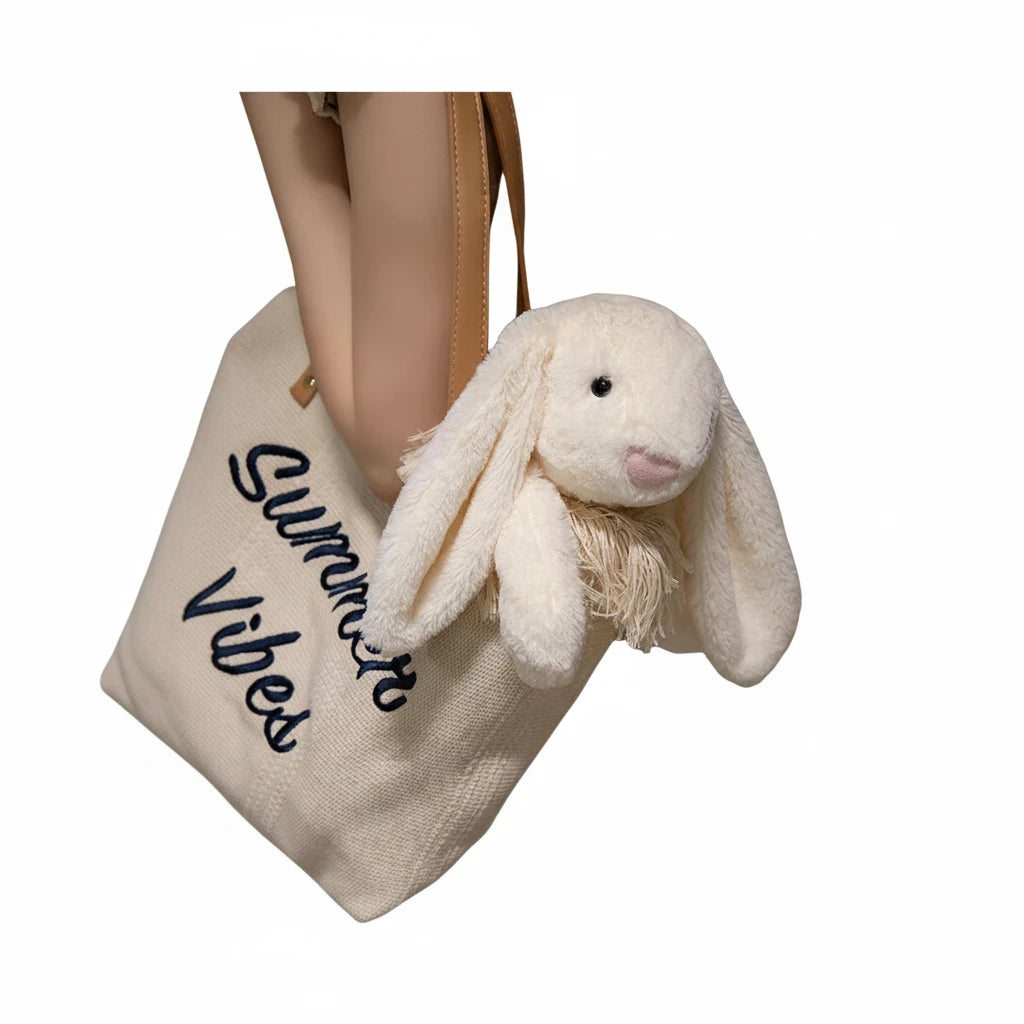 Lapin’Doux – Peluche Lapin Gris Ultra Doux | Compagnon Réconfortant et Adorable pour Enfants