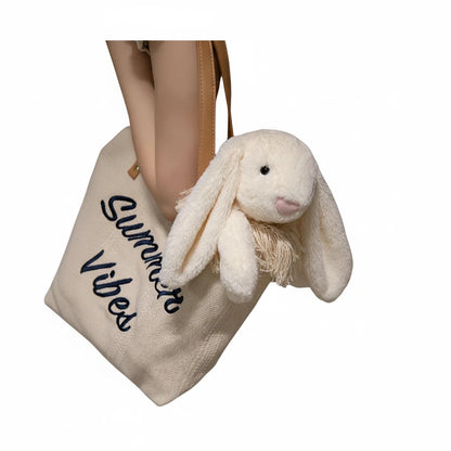 Lapin’Doux – Peluche Lapin Gris Ultra Doux | Compagnon Réconfortant et Adorable pour Enfants