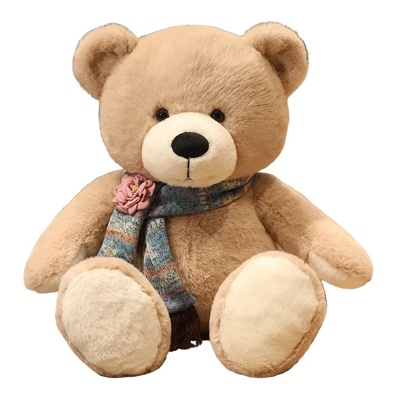 Nounoursin – Peluche Ours XXL avec Rose | Compagnon Doux et Cadeau Romantique