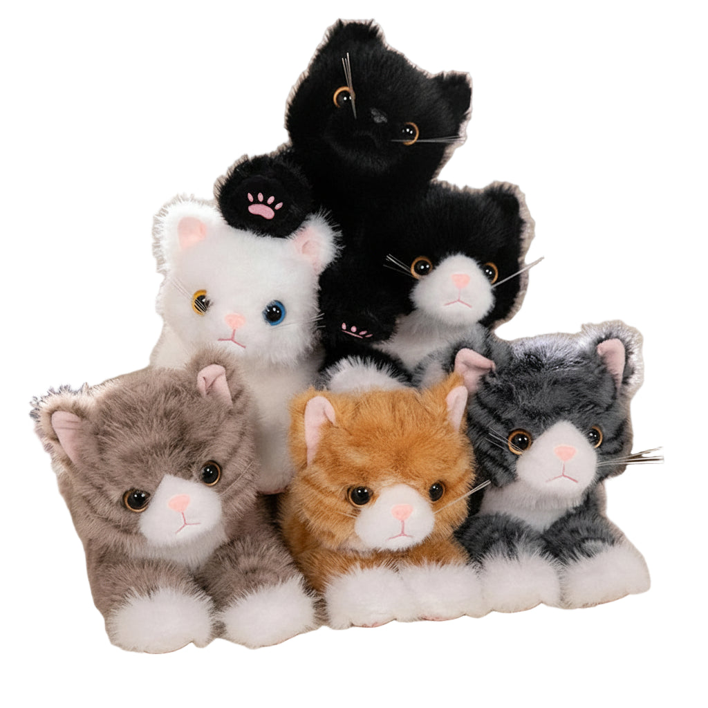 Chouchou le Chaton – Peluche Chat Ultra Douceur | Compagnon Réconfortant pour Enfants