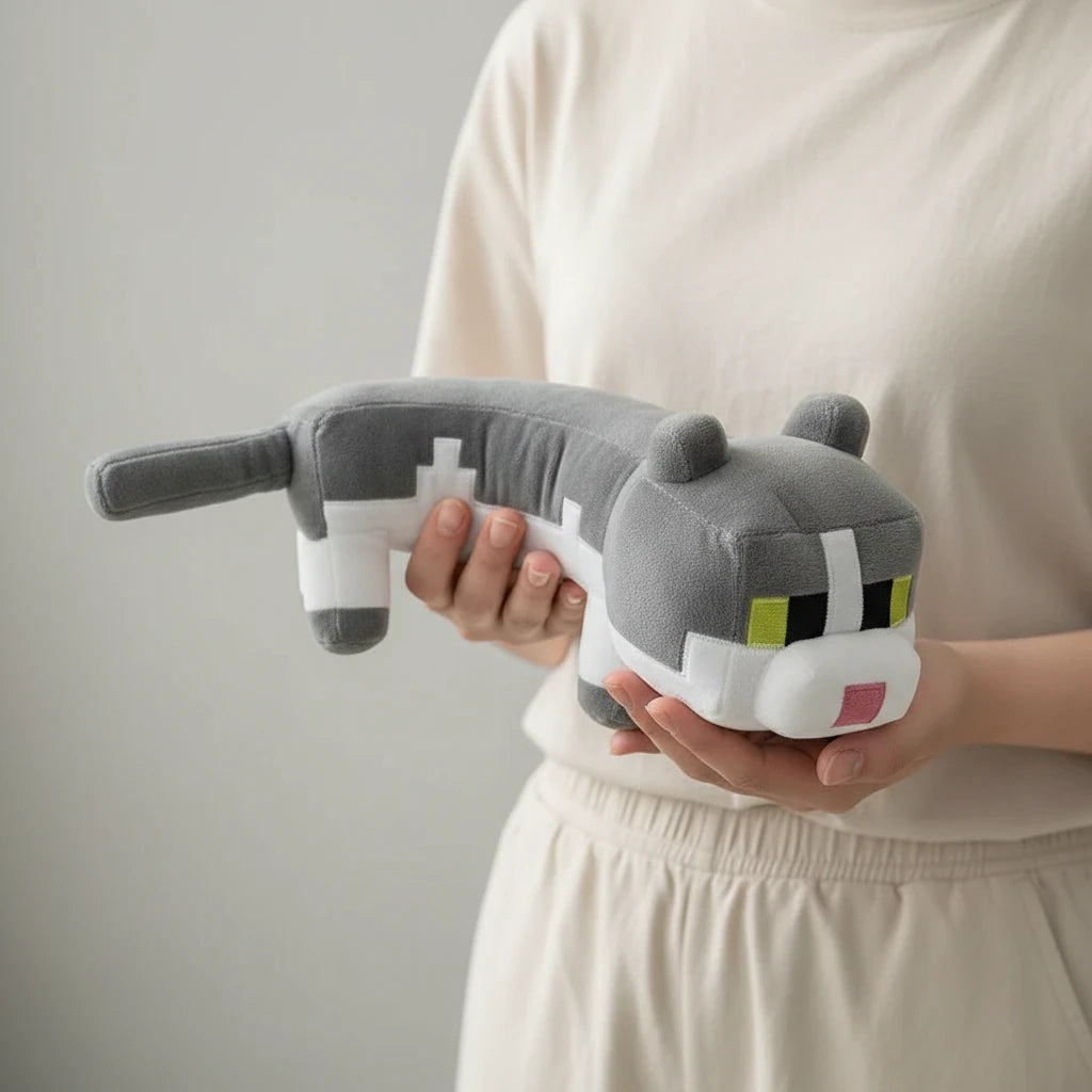 UmiCat – Peluche Chat Coussin | Confort Douillet et Compagnon Relaxant