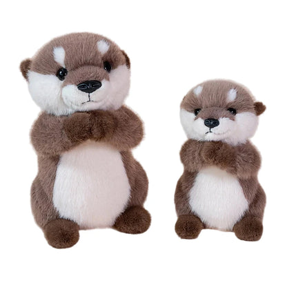 Loutrotine – Peluche Loutre Debout | Compagnon Doux et Réaliste pour Enfants et Collectionneurs
