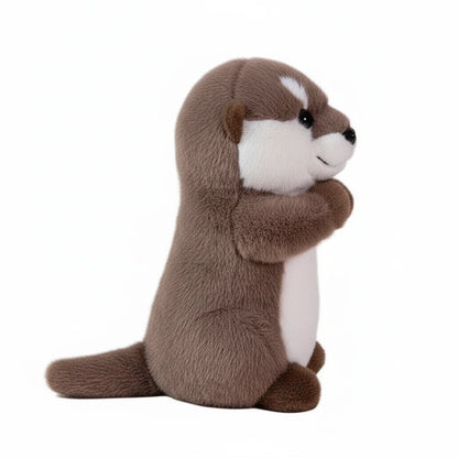 Peluche Loutre Debout – Loutrotine   | Compagnon Doux et Réaliste pour Enfants et Collectionneurs