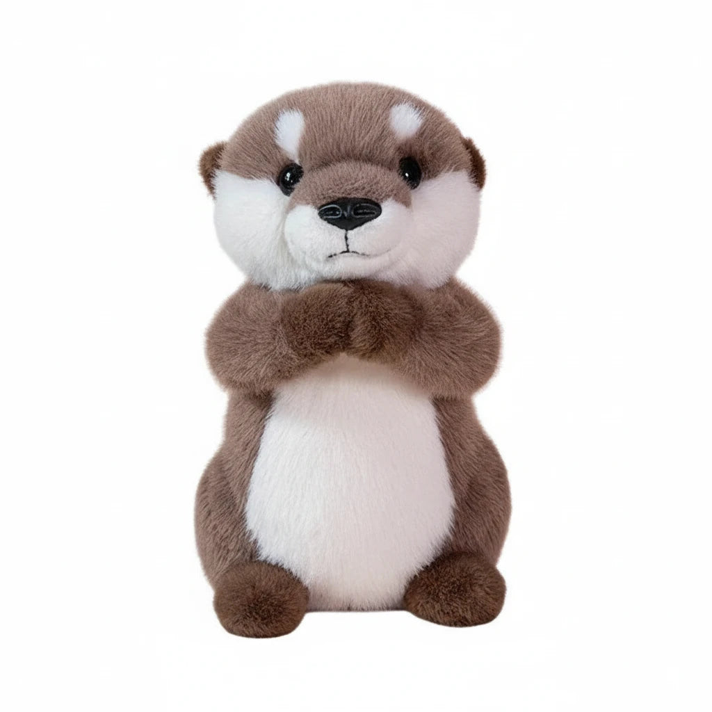 Loutrotine – Peluche Loutre Debout | Compagnon Doux et Réaliste pour Enfants et Collectionneurs