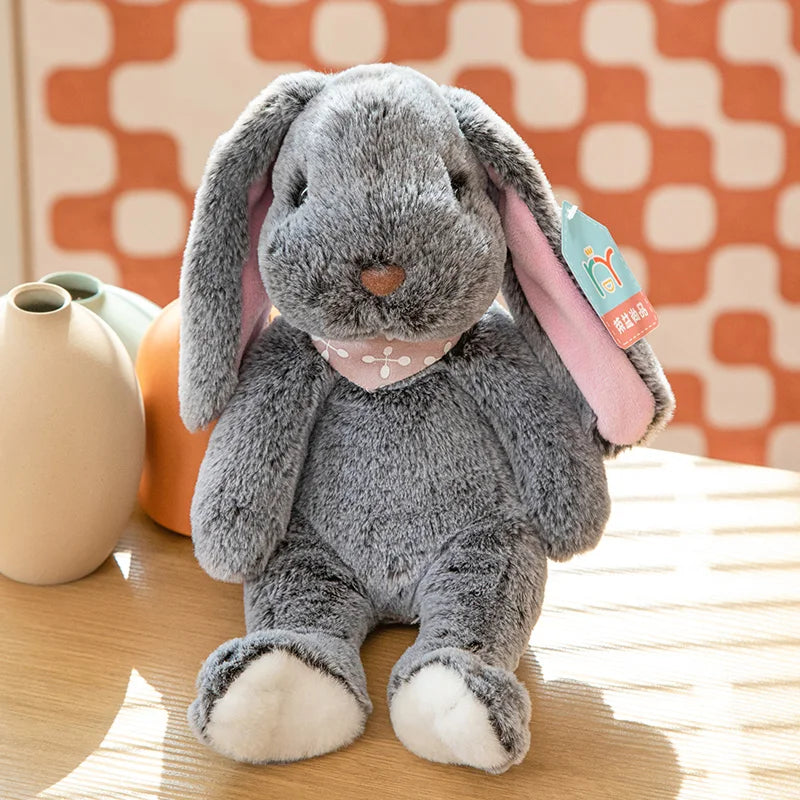 Lapinou Chuchotis – Peluche Lapin à Petit Pull Tricoté | Compagnon Doux et Charmant pour Enfants