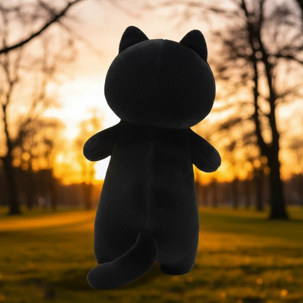 Peluche Chat Géant – Minou Longline | Douceur XXL & Compagnon Confort